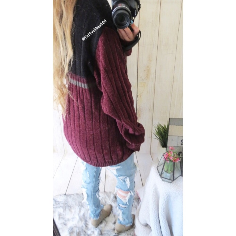 Vintage cozy night in chenille sweater 🍃 - Picture 6 of 8